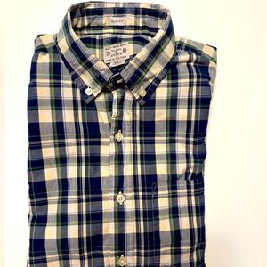 J.Crew plaid button down shirt in XS
